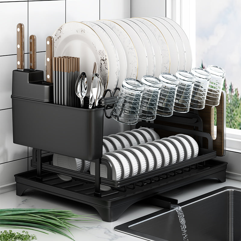 003XH-008-2 Kitchen Dish and Utensil Drain Rack 003XH-008-2 Kitchen Dish and Utensil Drain Rack